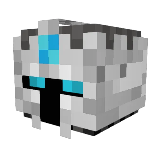 TheMadHatter1001 Minecraft avatar head, 3D render