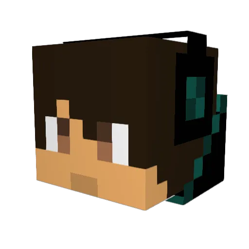 TheMadMin3r Minecraft avatar head, 3D render
