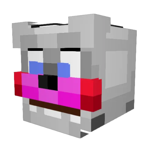 TheMadSlayer Minecraft avatar head, 3D render