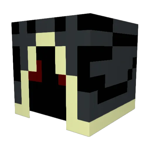 TheMagic449 Minecraft avatar head, 3D render