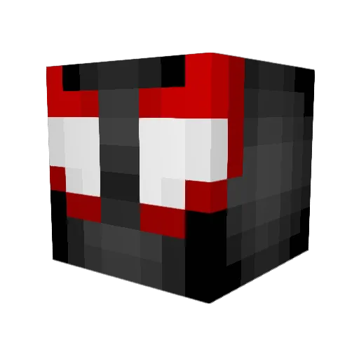 TheMagicVoid Minecraft avatar head, 3D render