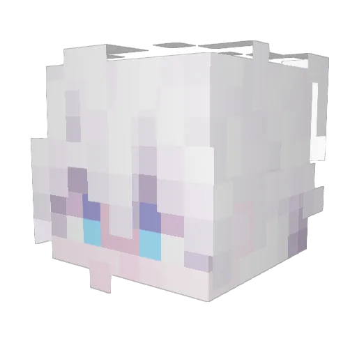 TheMaker2000 Minecraft avatar head, 3D render