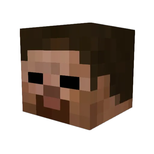 TheManTheMythSEB Minecraft avatar head, 3D render
