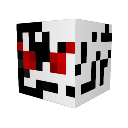 TheMan_xyz Minecraft avatar head, 3D render