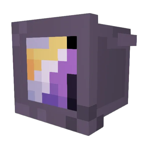 TheMangle_1987 Minecraft avatar head, 3D render