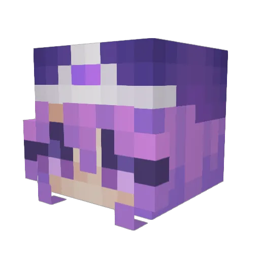 TheMangledSoul Minecraft avatar head, 3D render