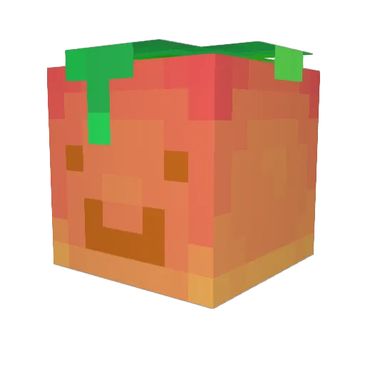 TheMangoSpider Minecraft avatar head, 3D render