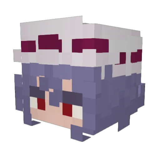 TheManisdead Minecraft avatar head, 3D render