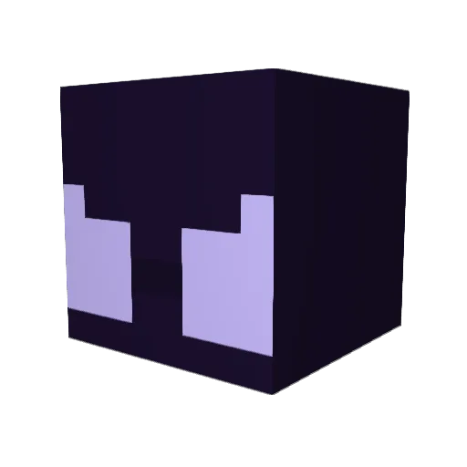 TheMantoast Minecraft avatar head, 3D render