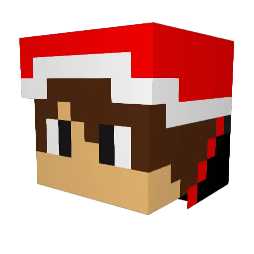 TheMapleSyrup01 Minecraft avatar head, 3D render