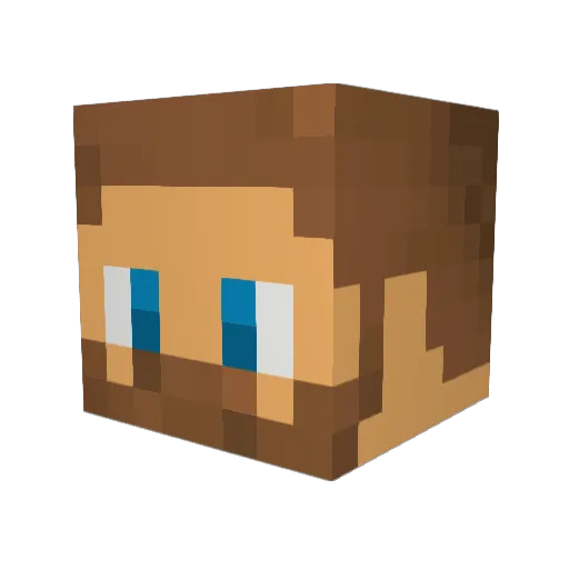 TheMarshalRP Minecraft avatar head, 3D render