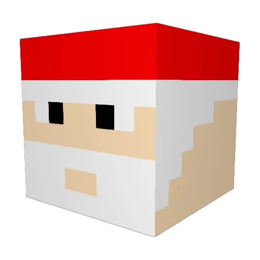 TheMaster147 Minecraft avatar head, 3D render