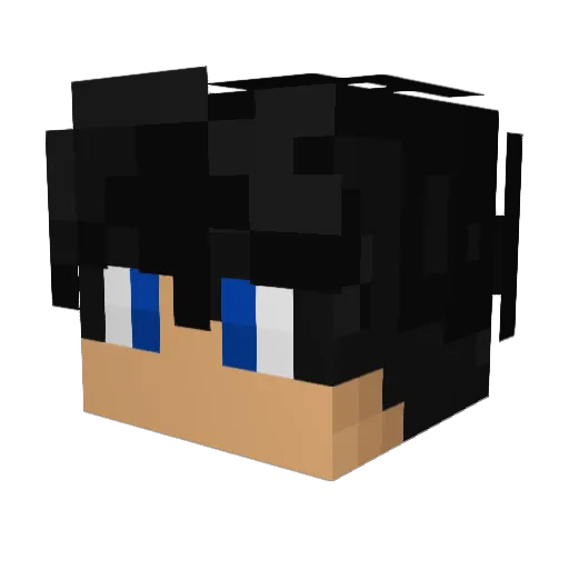 TheMatsGamer Minecraft avatar head, 3D render