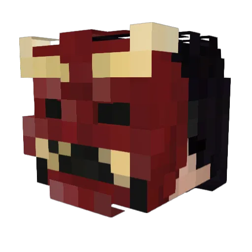 TheMattaio91 Minecraft avatar head, 3D render