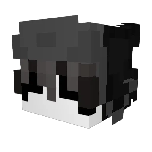 TheMaven6 Minecraft avatar head, 3D render