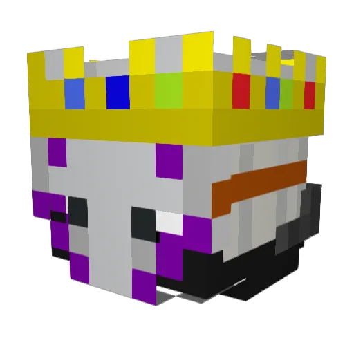 TheMaxSt Minecraft avatar head, 3D render