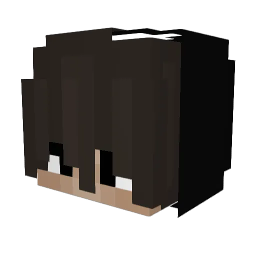 TheMaxe25 Minecraft avatar head, 3D render