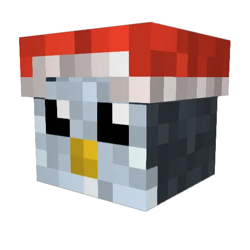TheMaykel22 Minecraft avatar head, 3D render