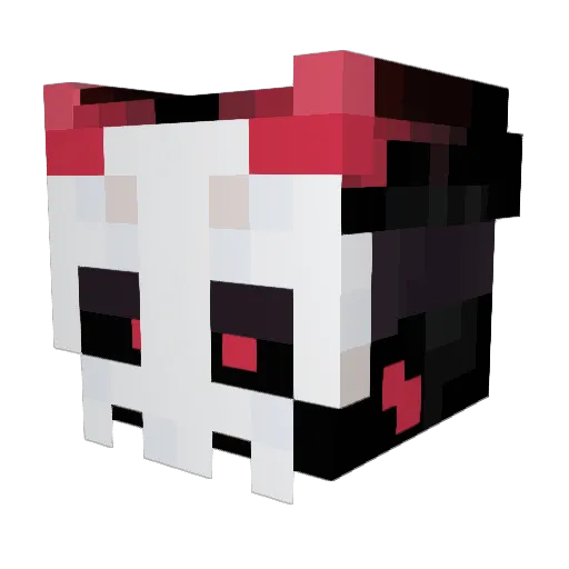 TheMeda91 Minecraft avatar head, 3D render