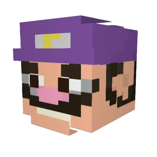 TheMedinar Minecraft avatar head, 3D render