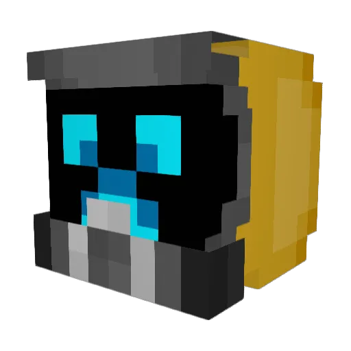 TheMegaGamerman Minecraft avatar head, 3D render