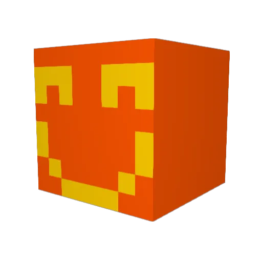 TheMelloMan2006 Minecraft avatar head, 3D render