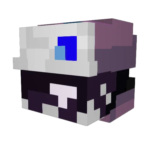 TheMelodyMan Minecraft avatar head, 3D render