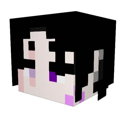 TheMelonLad Minecraft avatar head, 3D render