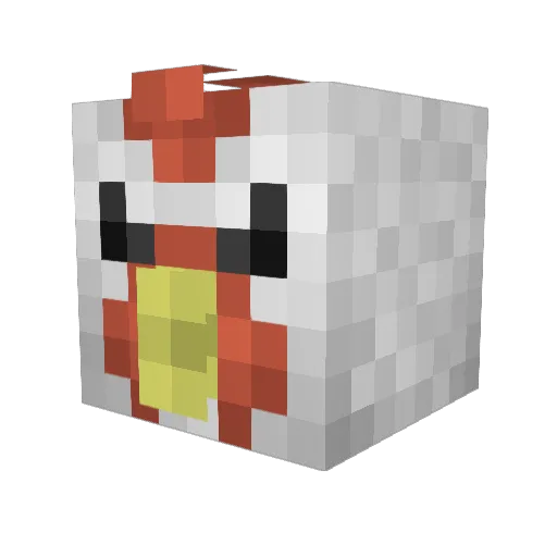 TheMeta1520 Minecraft avatar head, 3D render
