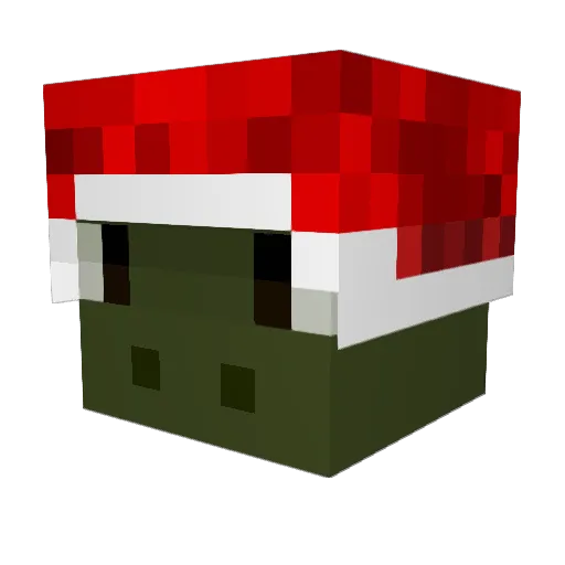 TheMetalProjet Minecraft avatar head, 3D render