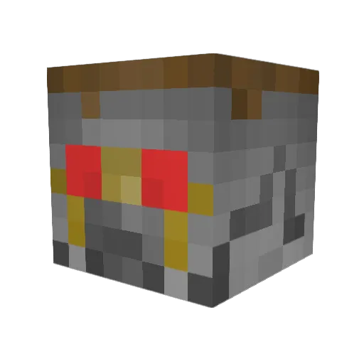 TheMidBeast Minecraft avatar head, 3D render