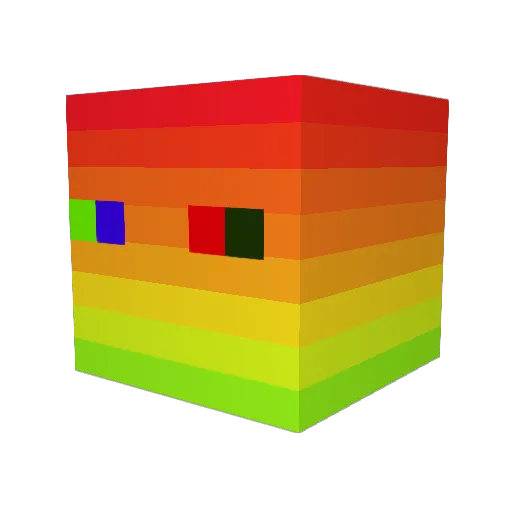 Minecraft-Avatar von TheMightyKai: Kopf als 3D-Render