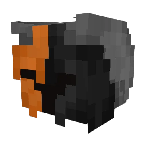 TheMightyTadpole Minecraft avatar head, 3D render