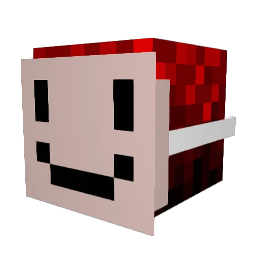 TheMilkMan206 Minecraft avatar head, 3D render