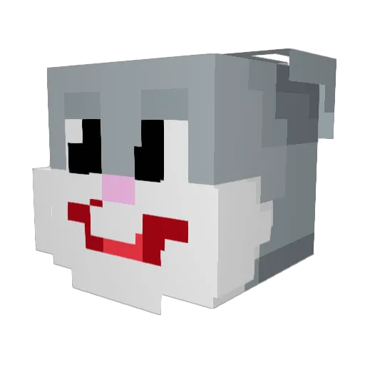 TheMilkMan6969 Minecraft avatar head, 3D render