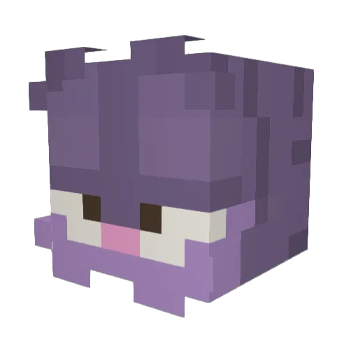 TheMilkMessiah Minecraft avatar head, 3D render