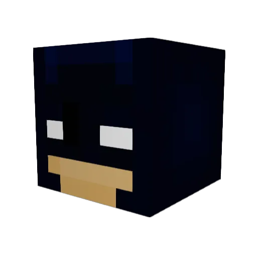 TheMilkman713 Minecraft avatar head, 3D render