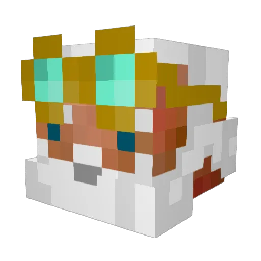 TheMiller Minecraft avatar head, 3D render