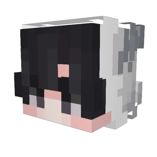 TheMillet_ Minecraft avatar head, 3D render