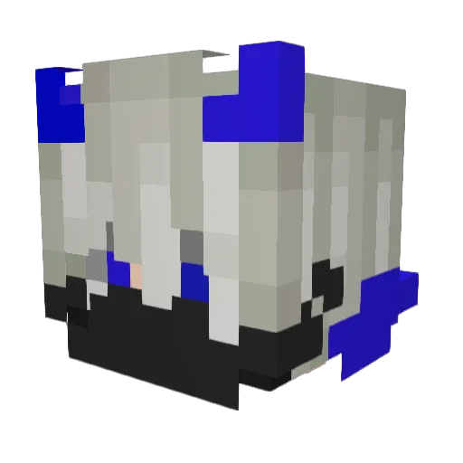 TheMinerNoob_ Minecraft avatar head, 3D render