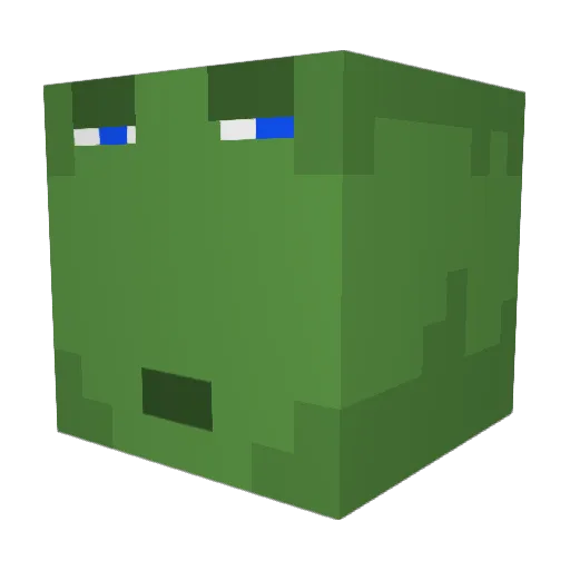 TheMixMasterB Minecraft avatar head, 3D render