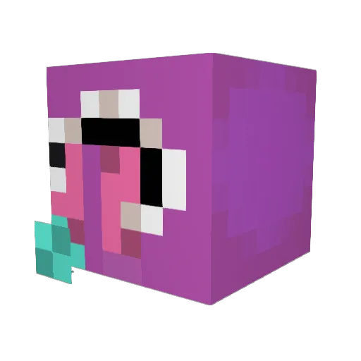 TheMizizuu Minecraft avatar head, 3D render