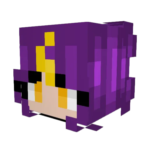 TheMlemSystem Minecraft avatar head, 3D render