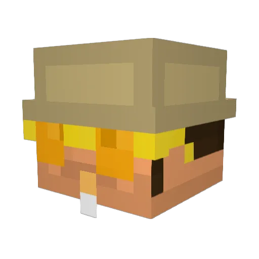 TheMob2002PT Minecraft avatar head, 3D render