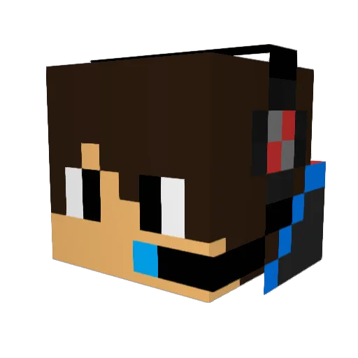 TheMohsinTB Minecraft avatar head, 3D render