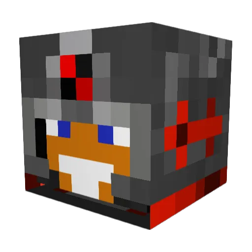 TheMonkiest Minecraft avatar head, 3D render