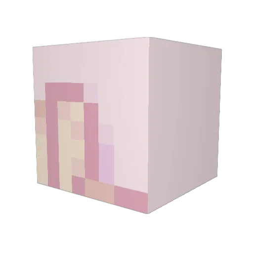 TheMooKnight Minecraft avatar head, 3D render
