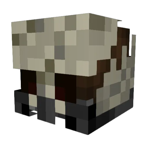TheMooseDr Minecraft avatar head, 3D render