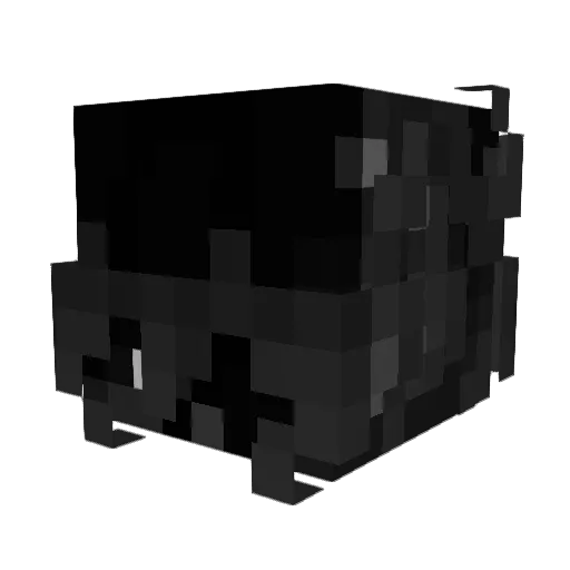 TheMopo Minecraft avatar head, 3D render