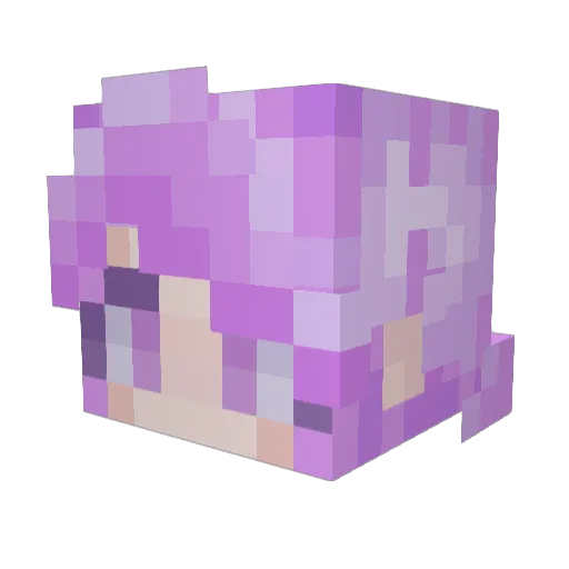 TheMortalTito Minecraft avatar head, 3D render